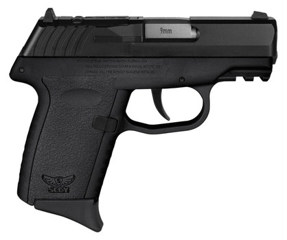 SCCY CPX-2 Gen 3 Sub-Compact Pistol - Black 9mm 3.1" Barrel 10rd Red Dot Ready