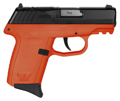 SCCY CPX2CBORRDRG3 CPX-2 Gen3 9mm 10+1 3.1" Orange Polymer Red Dot Ready
