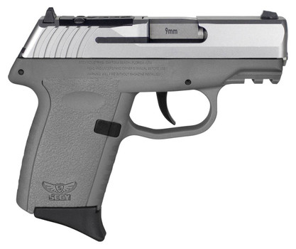 SCCY CPX-2 Gen 3 9mm 3.1" Silver/Grey Sub-Compact Pistol
