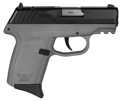 SCCY CPX-2 Gen 3 Red Dot Ready 9mm 3.1" 10rd Black/Grey