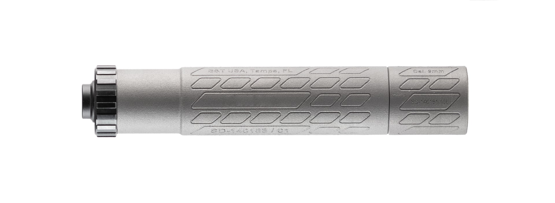 B&T Print-X Impuls 45 M(Ti) Direct Thread Suppressor .45 ACP Titanium Gr...