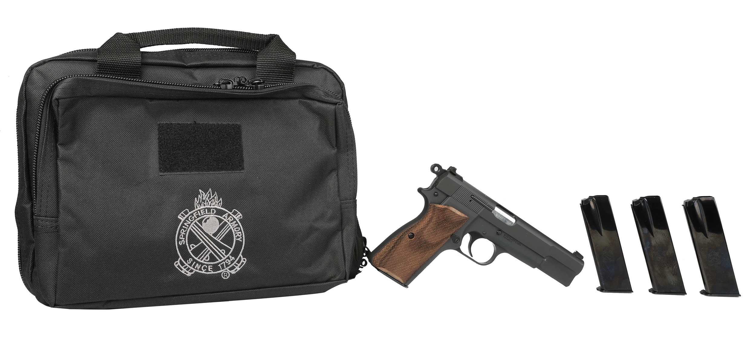 Springfield Armory HP9201PKG SA-35 9mm 15+1 4.7" Blued Steel Walnut Grip