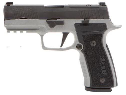 Sig Sauer P320 AXG Two-Tone 9mm 17rd NEW 320AXGCA-9-RTXR3-R2 In Stock!-img-0