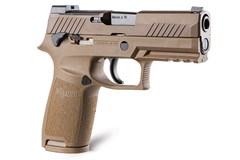 SIG SAUER P320 M18 Carry 9mm 
Item #: SI320CA9M18MS10 / MFG Model #: 320CA-9-M18-MS-10 / UPC: 798681618040
P320 M18 CARRY 9MM COY 10+1 MS 320CA-9-M18-MS-10|COYOTE|SLITE