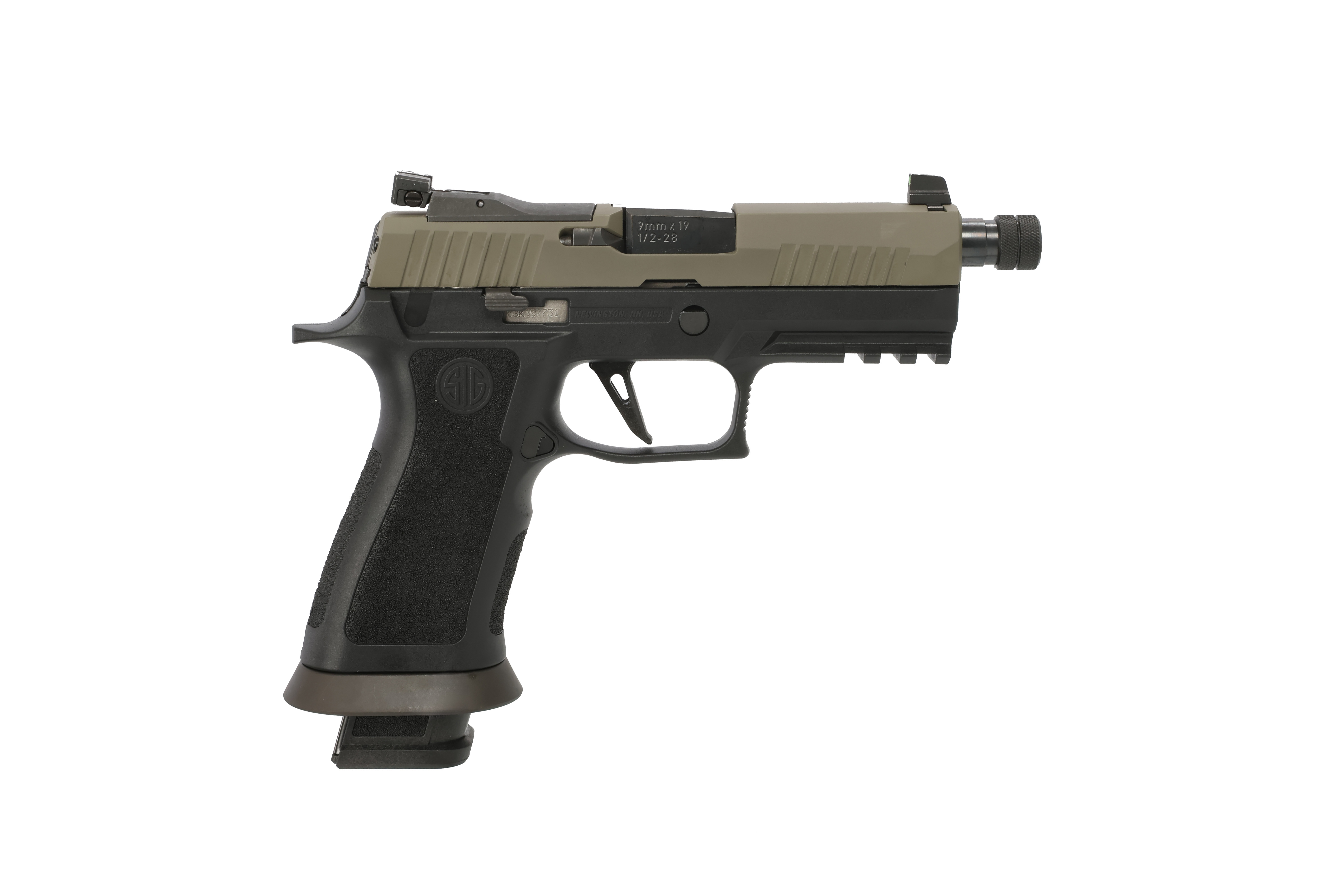 Sig SAUER 320XCA-9-MGXR3-TB-R2 P320 9mm 4.6" Moss Green Semi-Auto Pistol