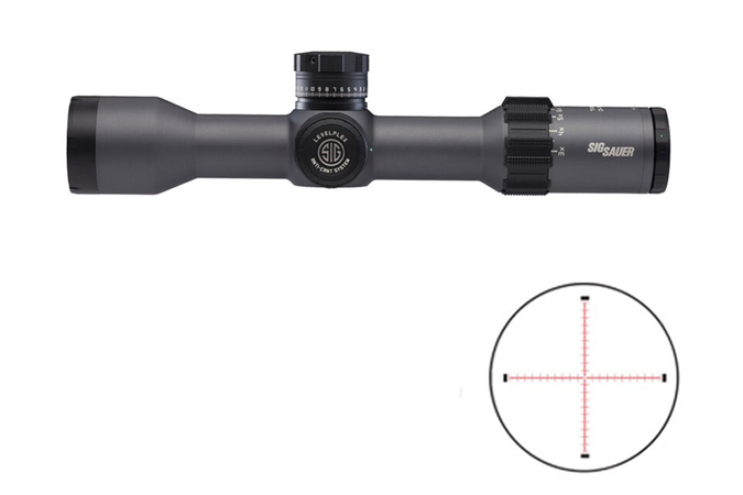 SIG SAUER Tango 6  Accessory-Scopes - Item #: SISOT63112 / MFG Model #: SOT63112 / UPC: 798681569465 - TANGO6 3-18X44 34MM SF MRDLPX# MRAD ILLUM RETICLE | SIDEFOCUS