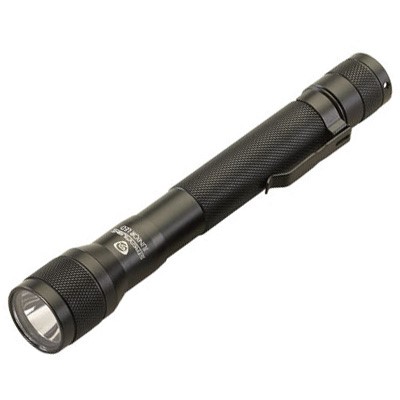 Streamlight 71500 Jr. LED Flashlight Black 225 Lumen 2 AA Batteries