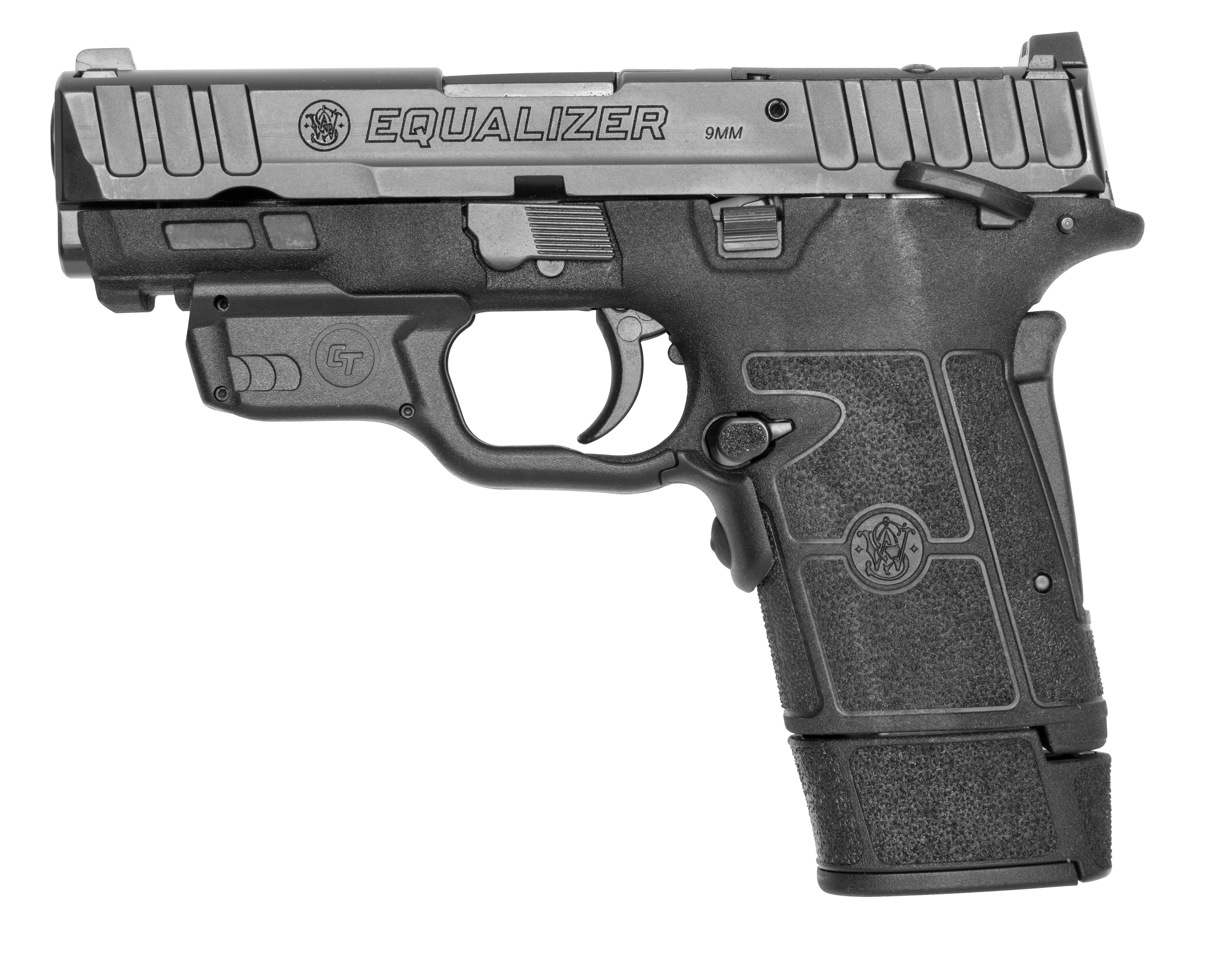 S&W 14188 Equalizer 9mm 15+1 Optics Ready Matte Black 3 Dot Sights