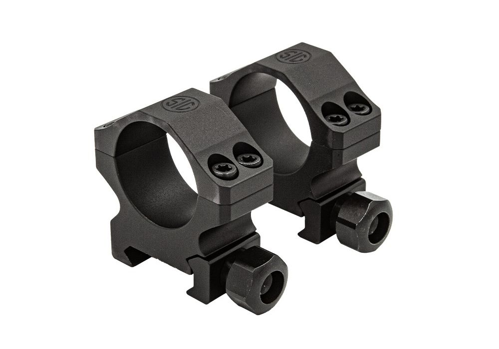 SIG SAUER Alpha1 35mm High 1.25in Aluminum Matte Black Scope Rings