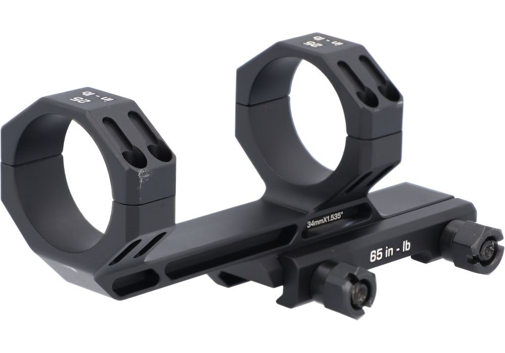 ALPHA MSR SCOPE MOUNT 34MM BLK SOA20015