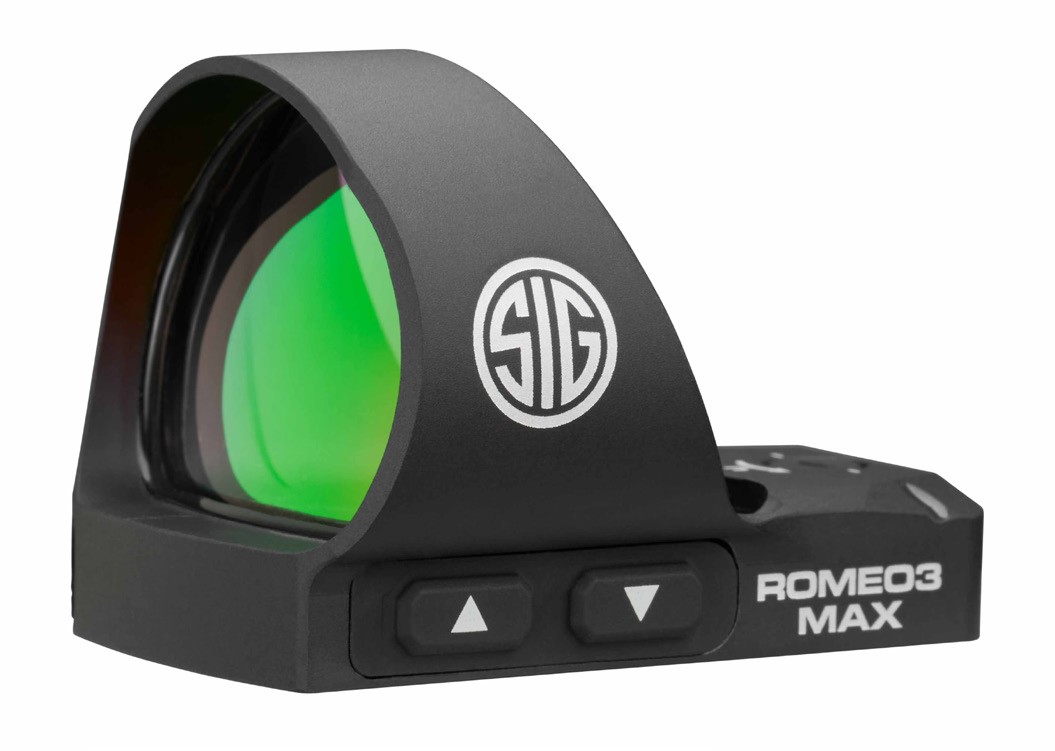Sig Sauer SOR30300 Romeo3Max Pro 1x31mm 3 MOA Red Dot Sight Black