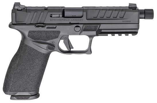 Springfield Echelon ECT9459B 9mm 5.28" Threaded Black 20rd Optics Ready