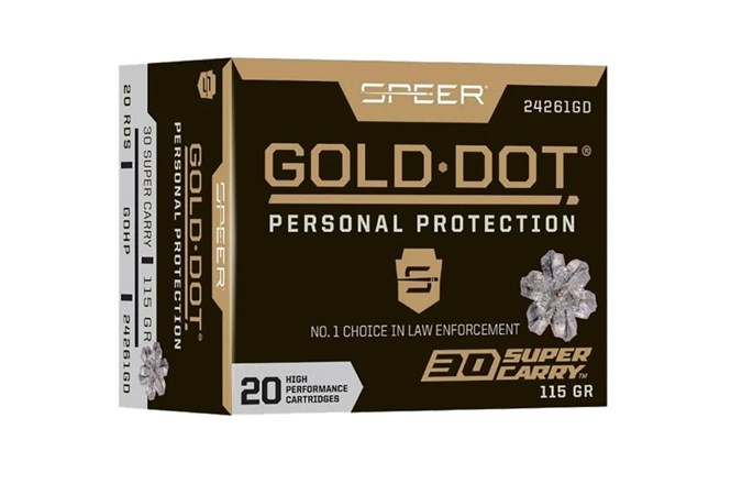 Speer Ammunition Gold Dot 30 Super Carry Accessory-Ammunition