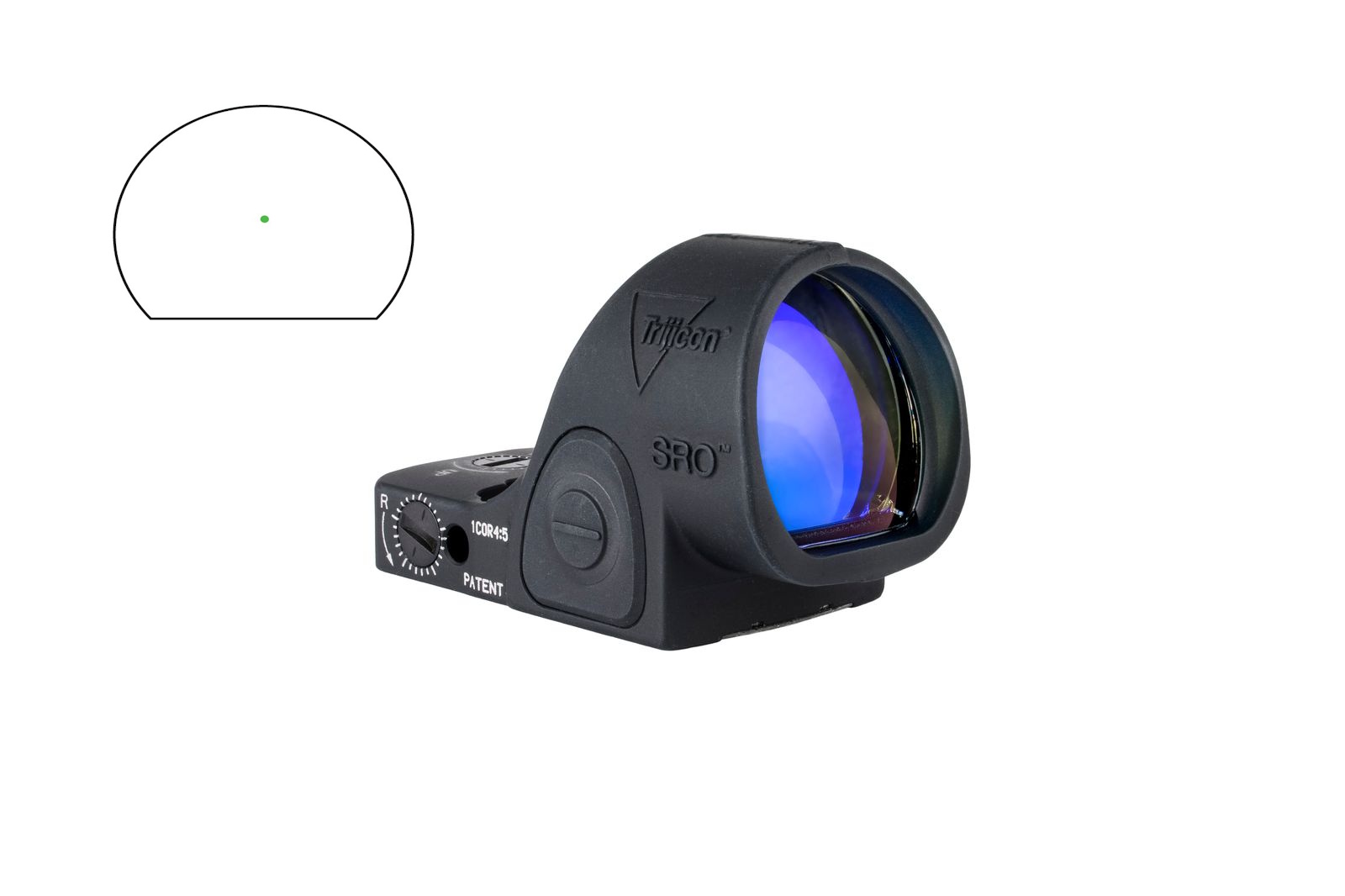Trijicon SRO ADJ SIGHT LED 2.5 MOA GRN