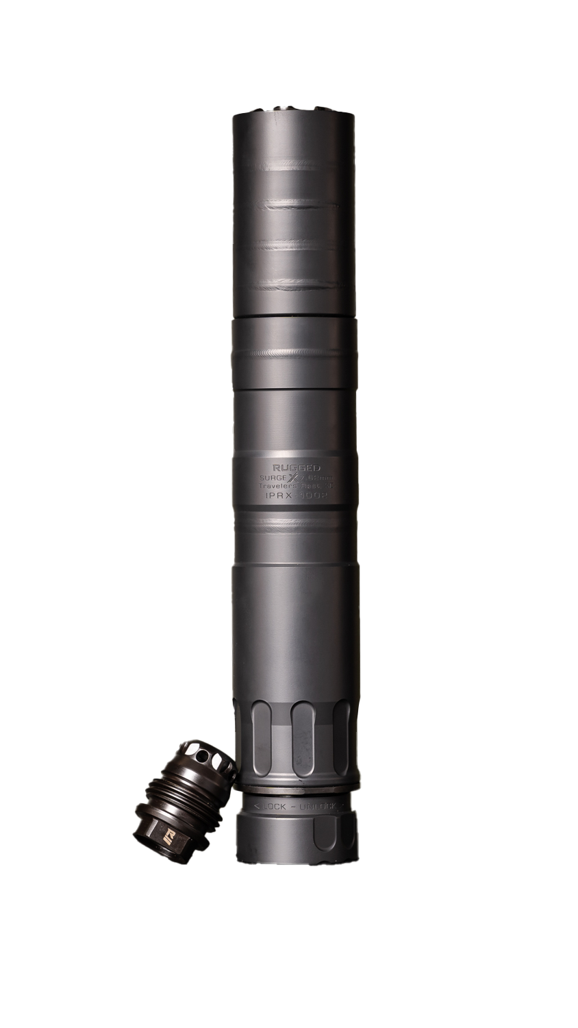 Rugged Suppressors SurgeX 7.62mm Suppressor