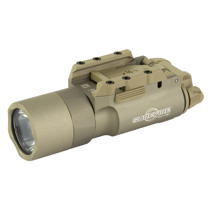SureFire X300T-A-TN 650 Lumen Turbo Weapon Light, Tan, 66,000 Candela
