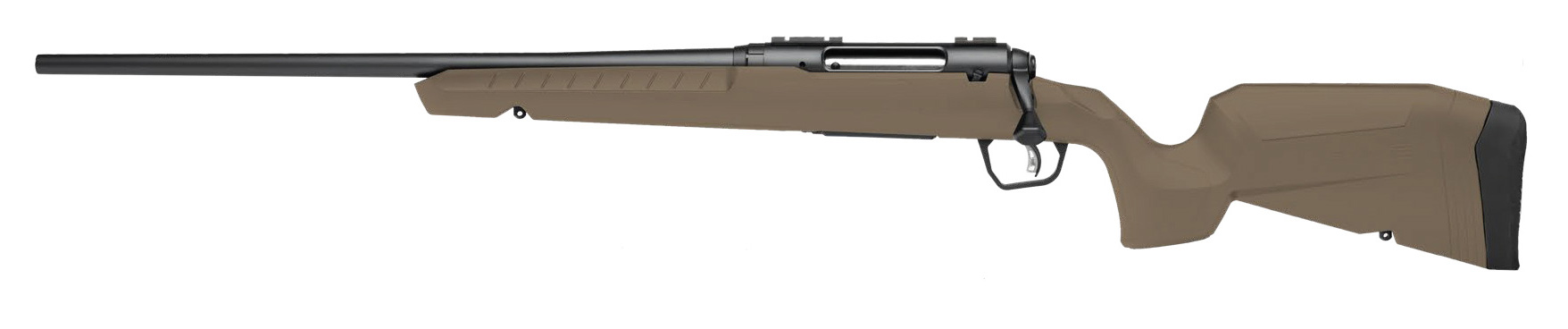 Savage 32085 AXIS 6.5 Creedmoor Rifle 4+1 Matte Black FDE Stock 22" - Savage Arms - 6.5 Creedmoor