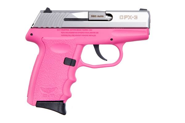 SCCY CPX-3 Pink/Satin 380ACP 10RD