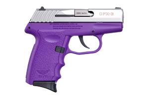 SCCY CPX3TTPU 380ACP Purple/Satin 10RD