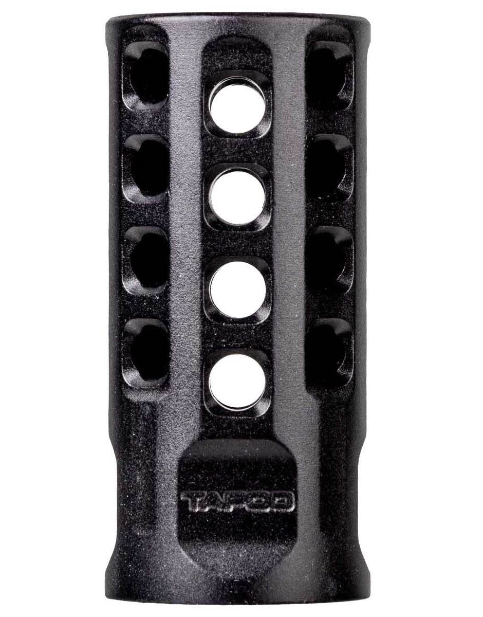 Tapco TAP22004 Muzzle Brake Black Anodized Aluminum 1-2"x28 Threads 2" ...