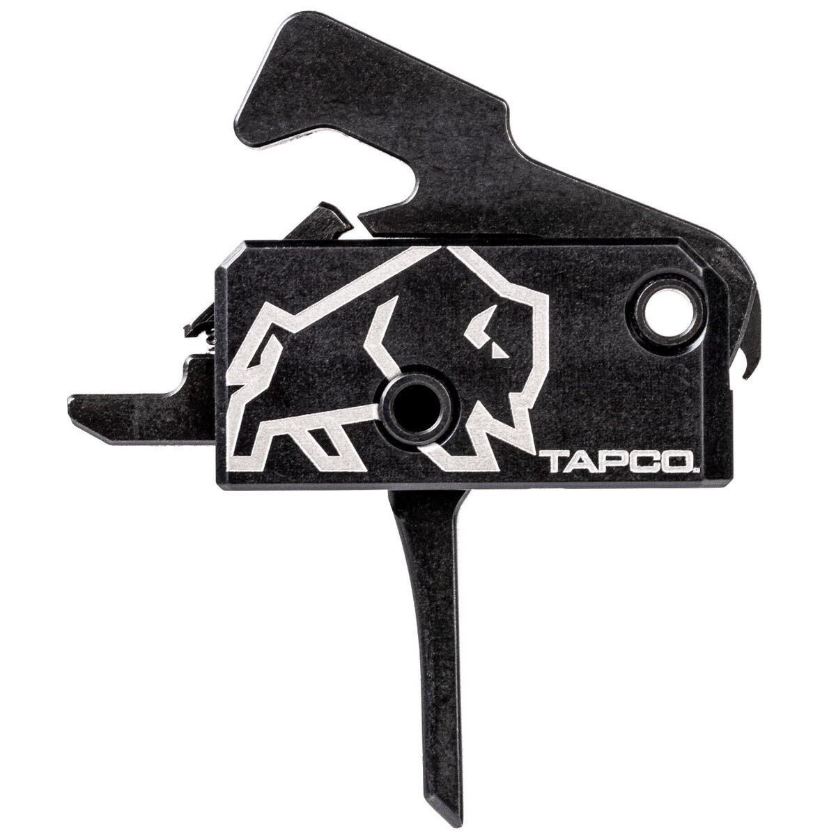 Tapco TAP22035 Drop-In Black Straight Trigger Single-Stage Fits AR-15