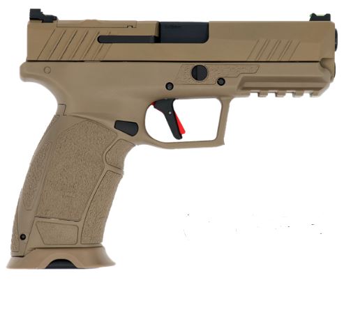 Tisas PX-9 15000109 9mm 4.1" Semi-Auto Pistol FDE Cerakote 15+1 RMR Cut