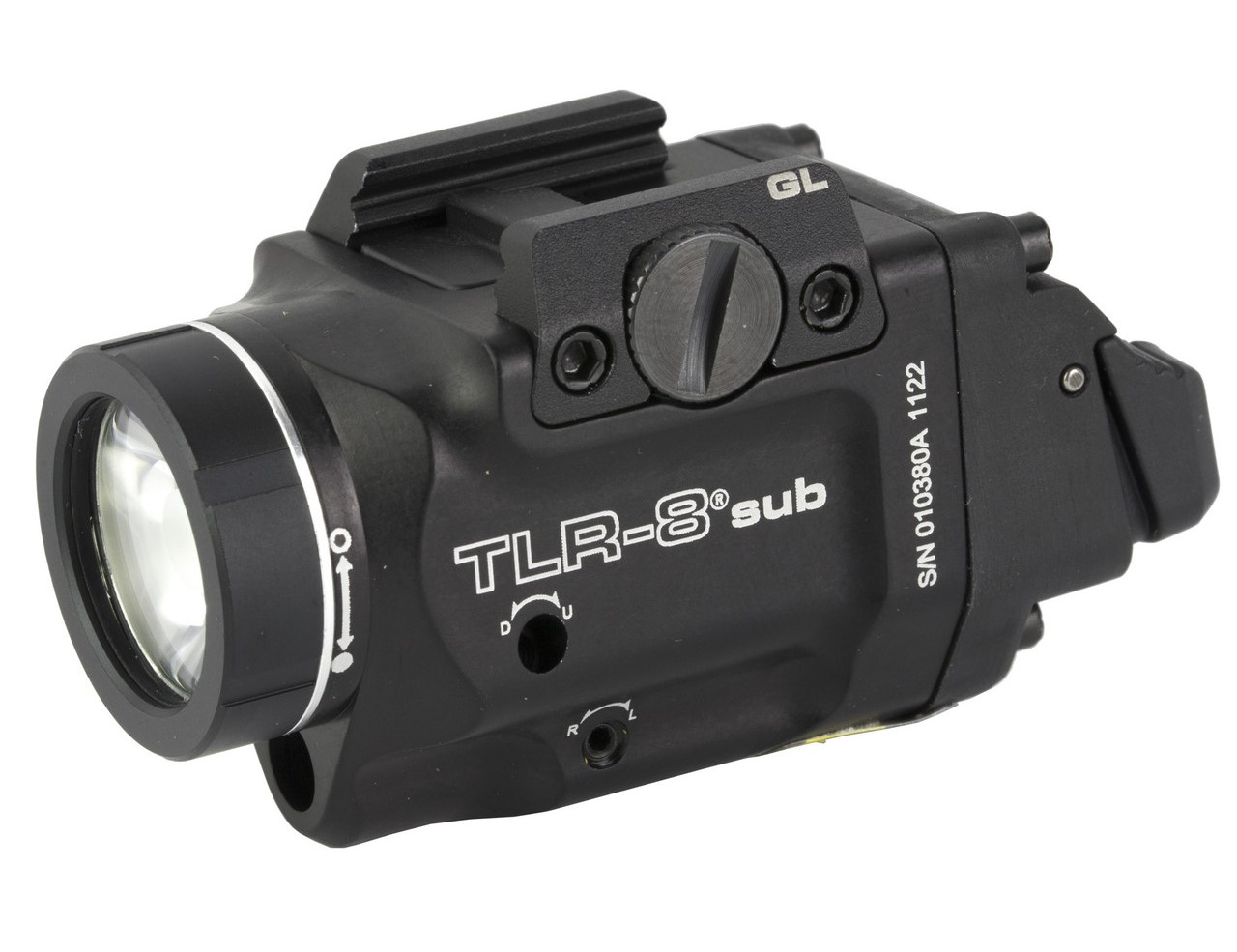 TLR-8 SUB 500LM G43X LGT/LSR RAIL MOUNTED LIGHT|RED LASER