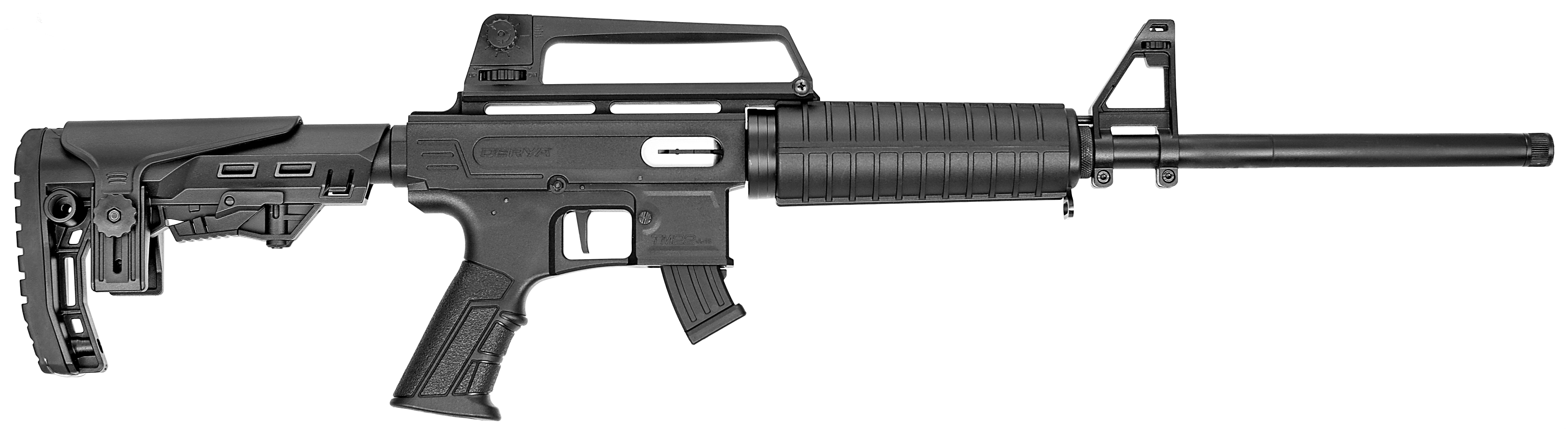 Derya Arms TM22.FEAT.18 TM22 Feather 22 LR 18" Black Anodized Rifle - Derya Arms - 22 LR