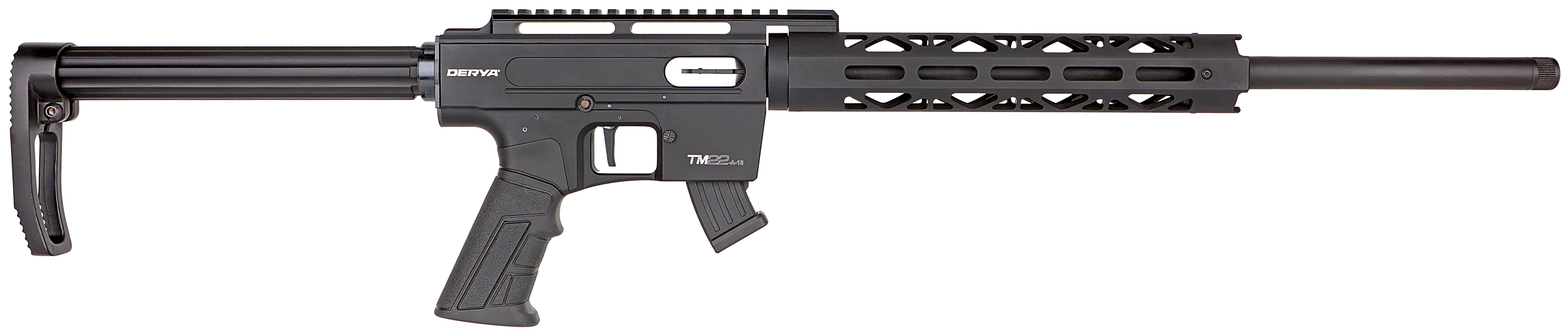 Derya Arms TM22.METAL.20 TM22 Metal 22 LR 20" Black Anodized Rifle - Derya Arms - 22 LR