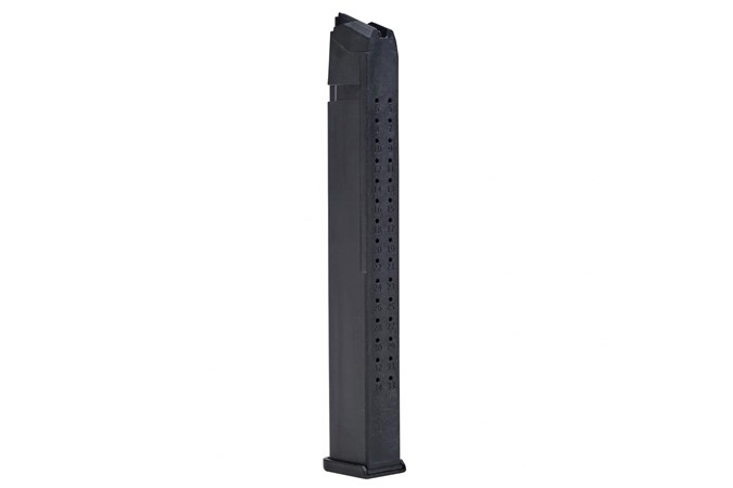 TOOLMAN TACTICAL G17 / G19 / G26 / G34 Magazine 9mm Accessory-Magazines - Item #: TMGL35B / MFG Model #: GL35B / UPC: 865221000129 - MAGAZINE GLOCK 9MM 35RD BLK 