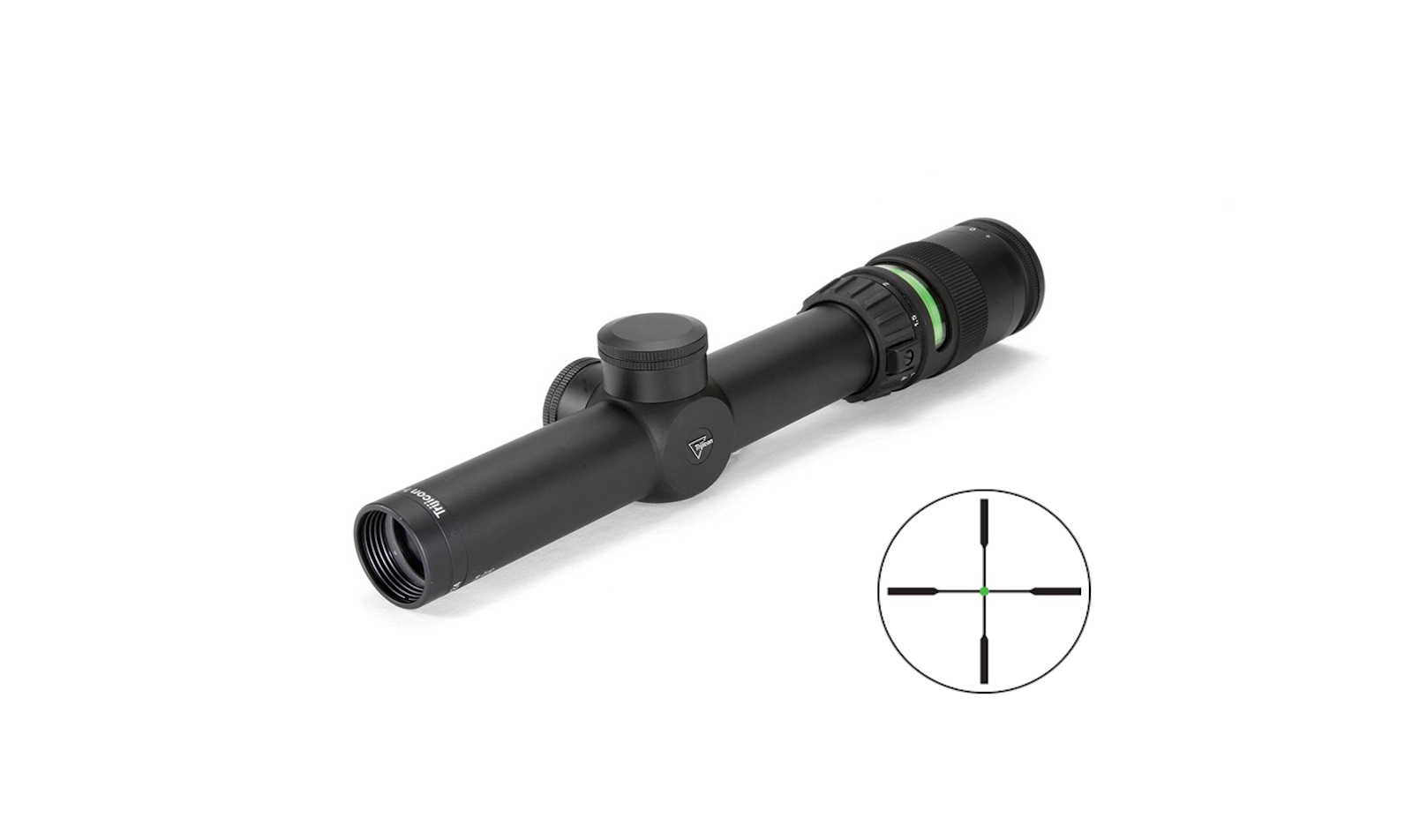 ACCUPOINT 1-4X24 DUPLEX 30MM TR24-C-200071 | GREEN DOT