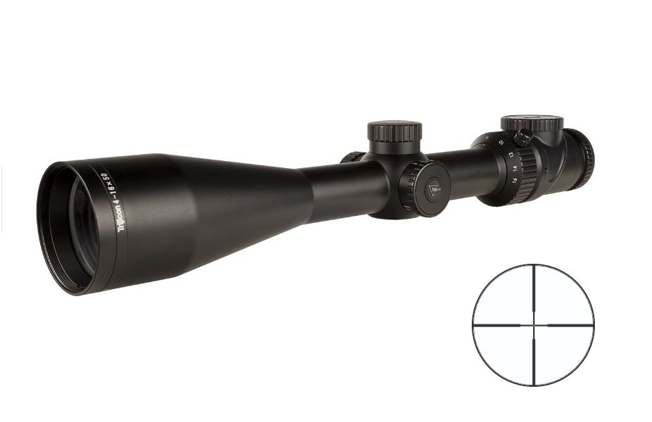 Trijicon AccuPoint 4-16x50 Riflescope SFP Green Dot Black 30mm