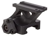 Trijicon MRO Quick Release Mount, 7075-T6 Aluminum, Matte Black, Low Profile, Lightweight, One-Handed Tool-Less Mounting, Return to Zero, Picatinny Rail Compatible