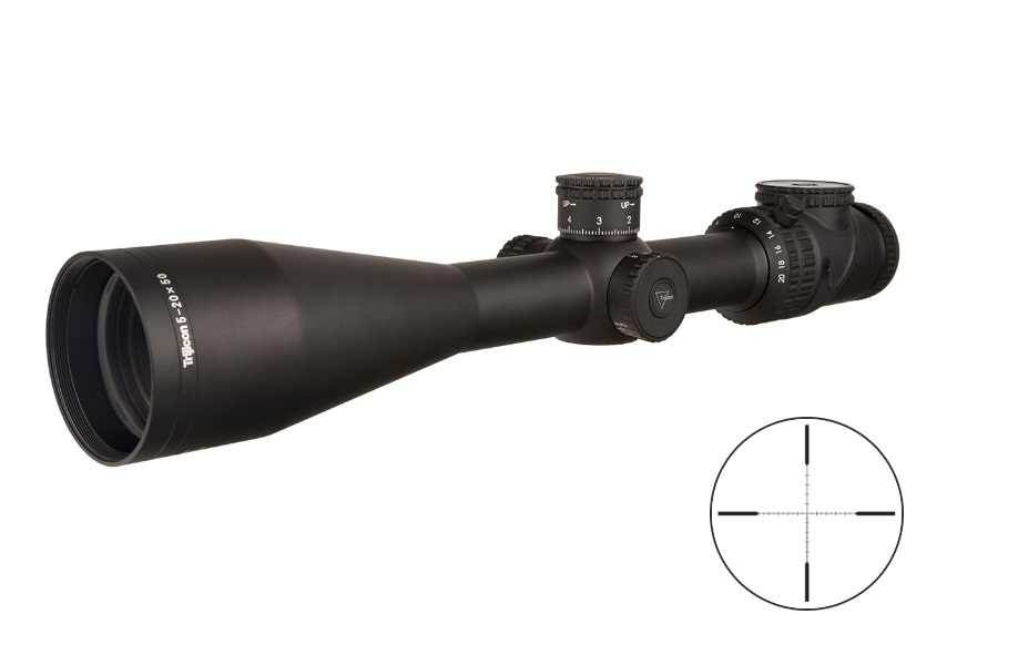 Trijicon AccuPoint TR33-C-200149 5-20x50 MRAD Scope 30mm Tube Black