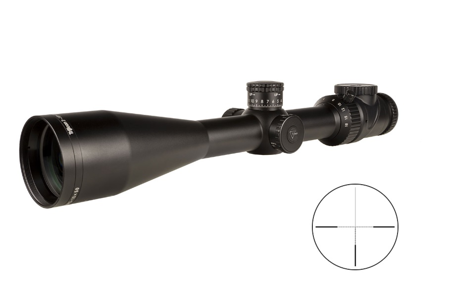 Trijicon AccuPoint TR34-C-200158 3-18x50mm Green MOA Scope 30mm Tube Black