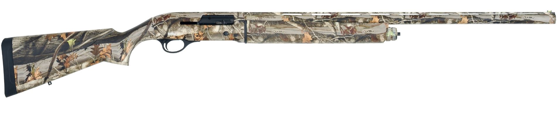 TriStar Raptor 28-Inch 12 Gauge Semi-Automatic Shotgun, 3-Inch Chamber, Vista Camo Finish, Fiber Optic Sight, Interchangeable Chokes, 5-Round Capacity