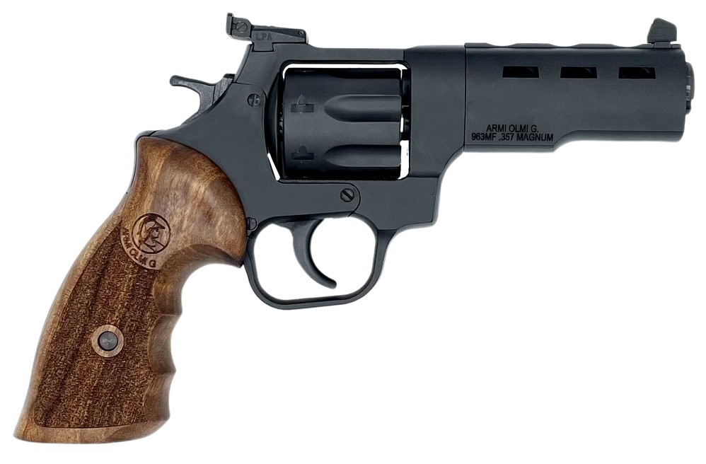 TF 357MAG 4" DA Revolver Black Wood Grip 357 Magnum
