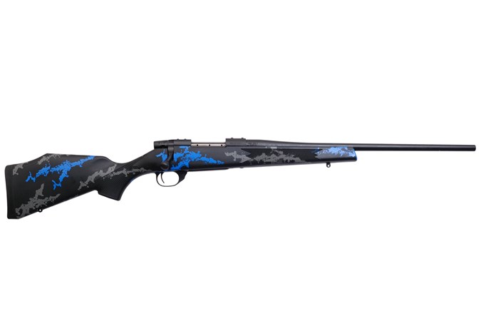 Weatherby Vanguard Blue Compact 243 Win Rifle