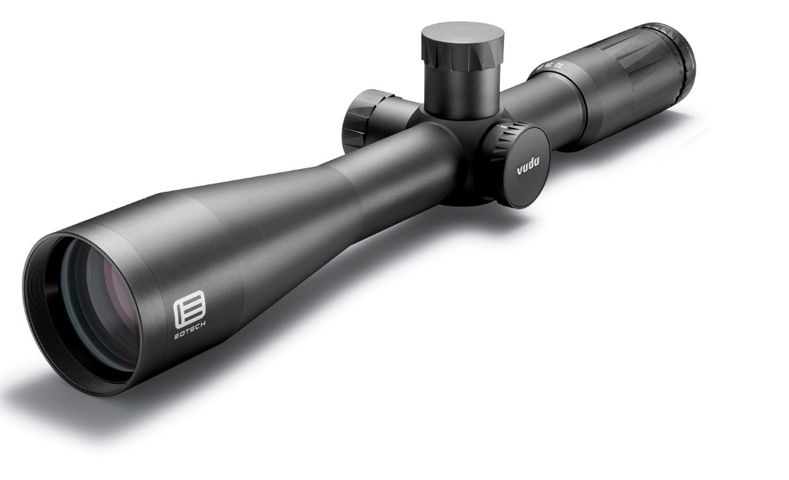 EOTech Vudu 8-32x50mm Rifle Scope, 34mm Tube, Second Focal Plane, HC2 MOA Reticle, Matte Black, XC High-Density Glass, Parallax Adjustment, Tactical Turrets, Sunshade Included