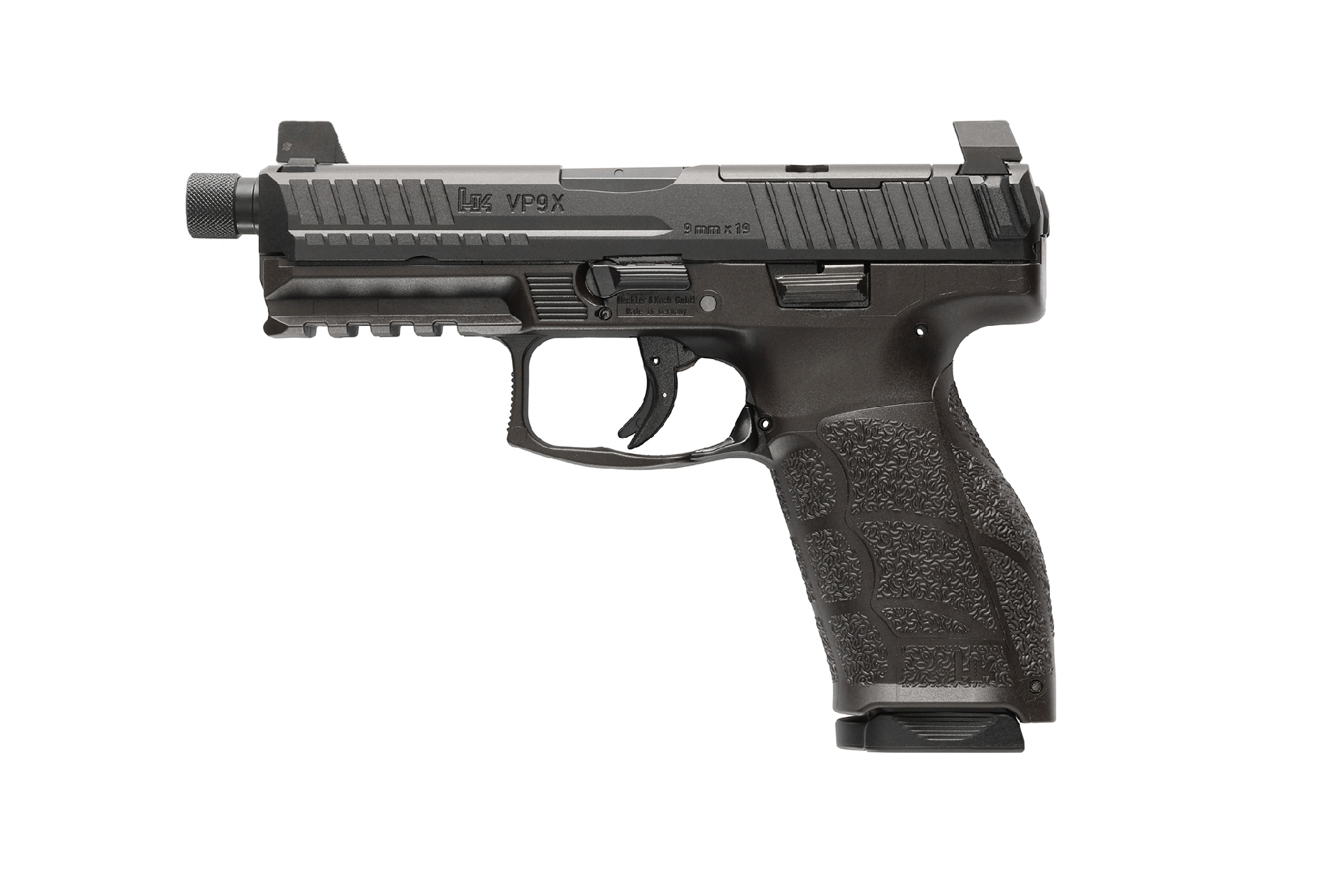 Heckler and Koch (HK USA) 81001223 VP9A1 X Tactical 9mm 4.7" Black Semi-Auto Pistol