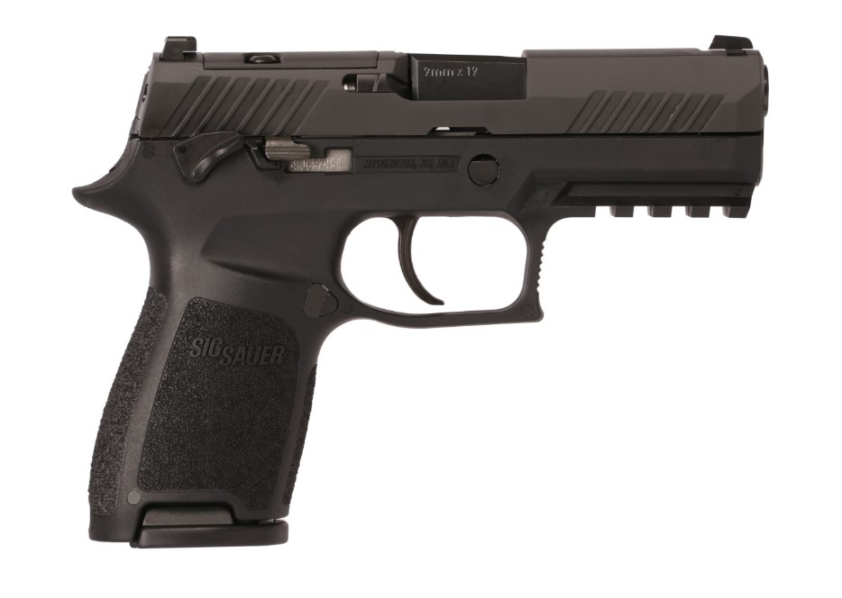 Sig Sauer W320C-9-BSSP-MS P320 Compact 9mm 3.9" Nitron Semi-Auto Pistol - Sig Sauer - 9mm for sale at TheGunDock