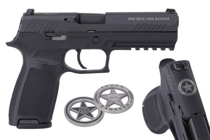 SIG SAUER P320 Texas Ranger 9mm Semi-Auto Pistol