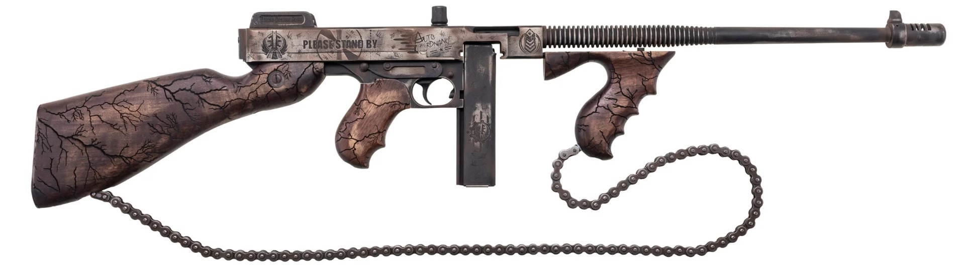 Auto-Ordnance T150DC8 Thompson .45 Cal 50+1 18" Barrel Fixed Stock