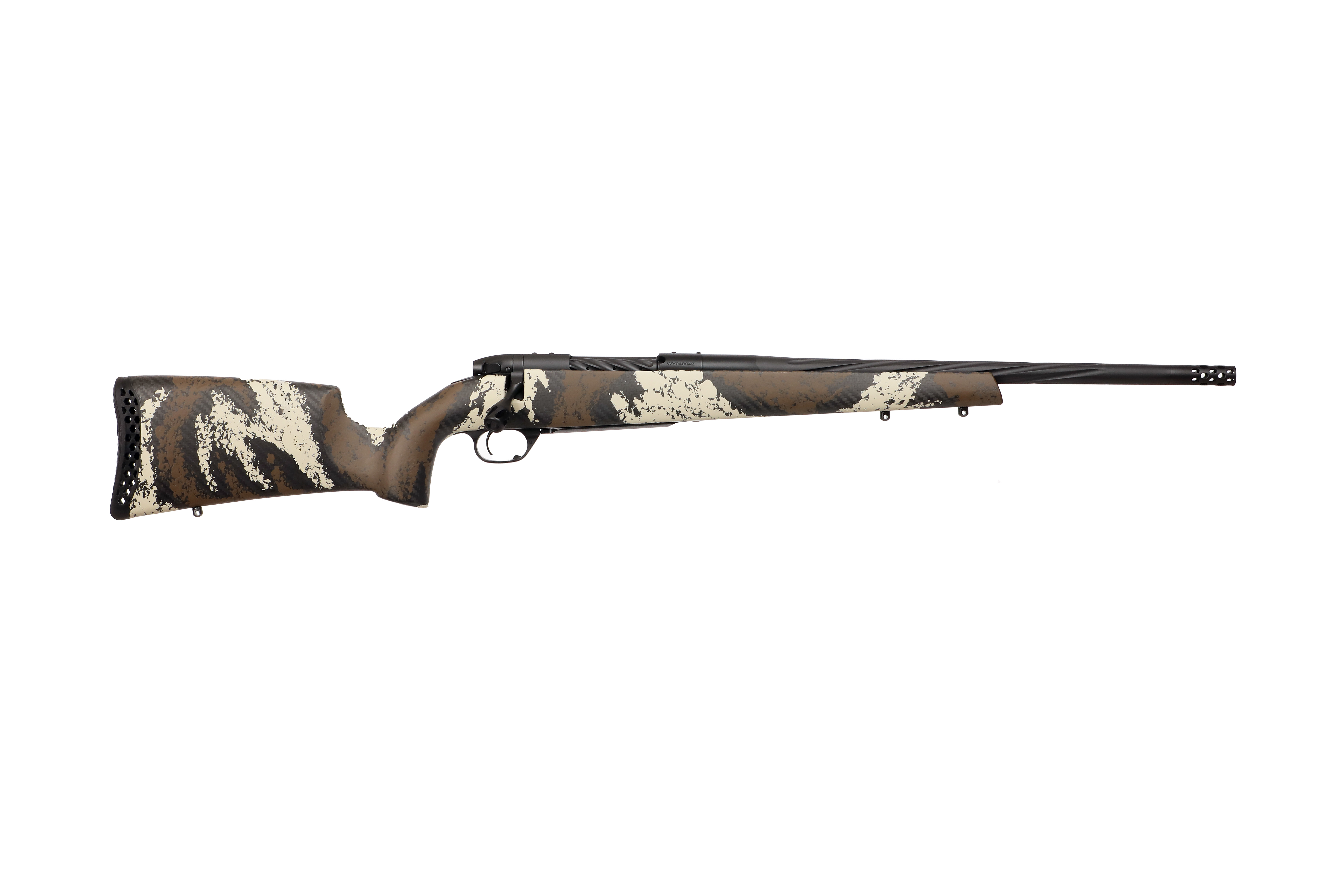 Weatherby Mark V High Country 338 RPM Bolt Action Rifle Graphite Black
