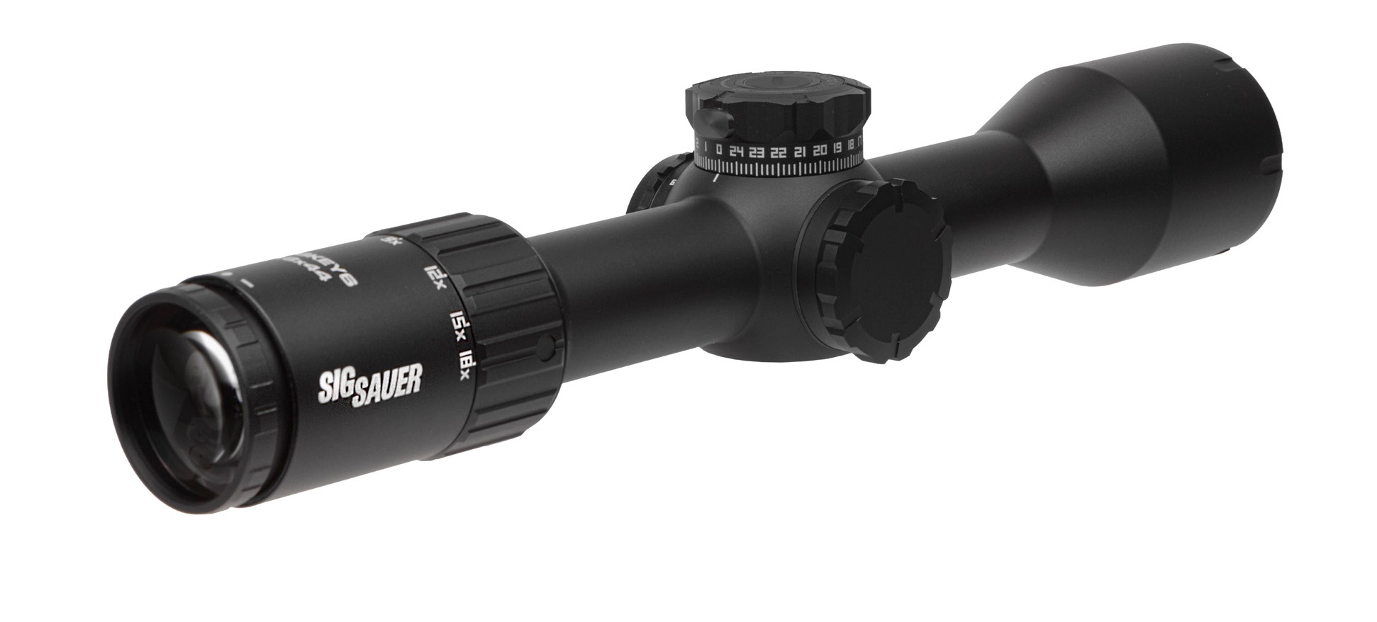 Sig SAUER SOW63116 Whiskey 6 Black MRAD Milling Hunter Locking .1 MRAD Adjustable SOW63116 | BLACK