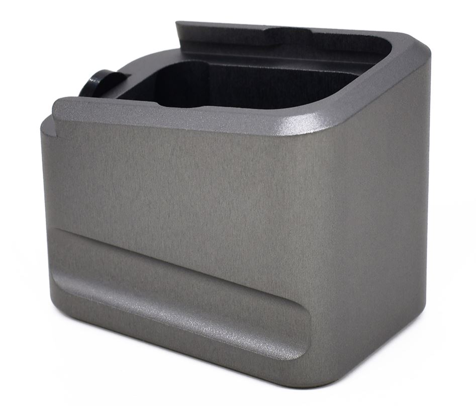 Warne MEG1954GR Magazine Extension made of 6061-T6 Aluminum with...