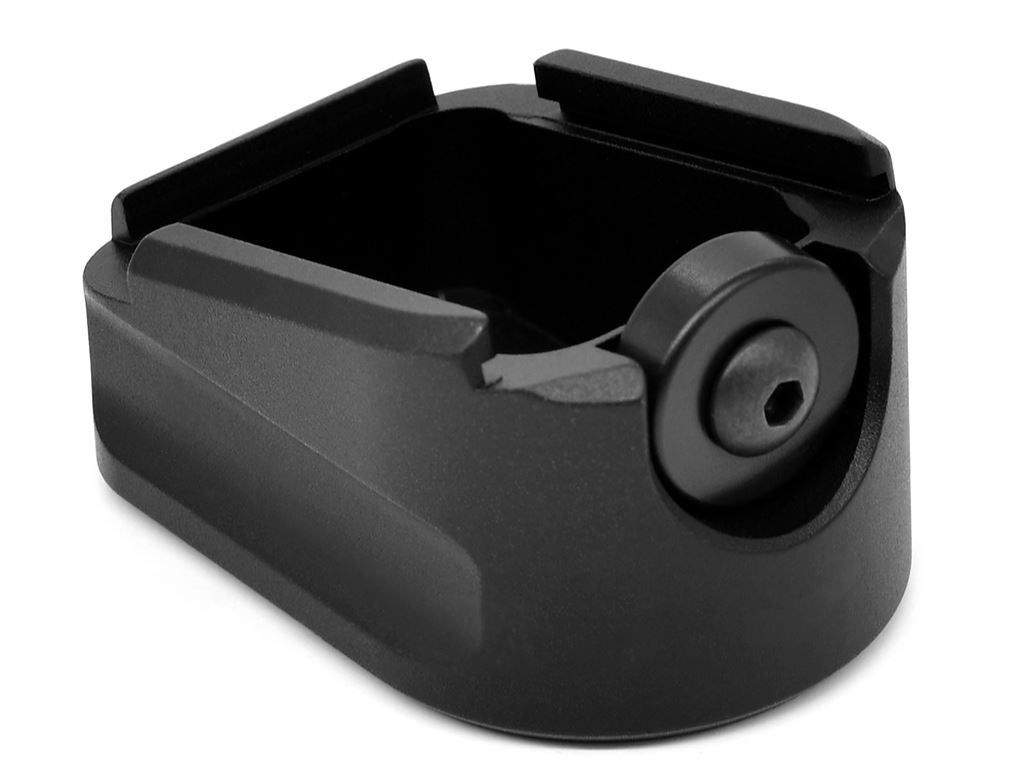 Warne 3211-W Magazine Extension +5 9mm Matte Black for Sig Sauer P320
