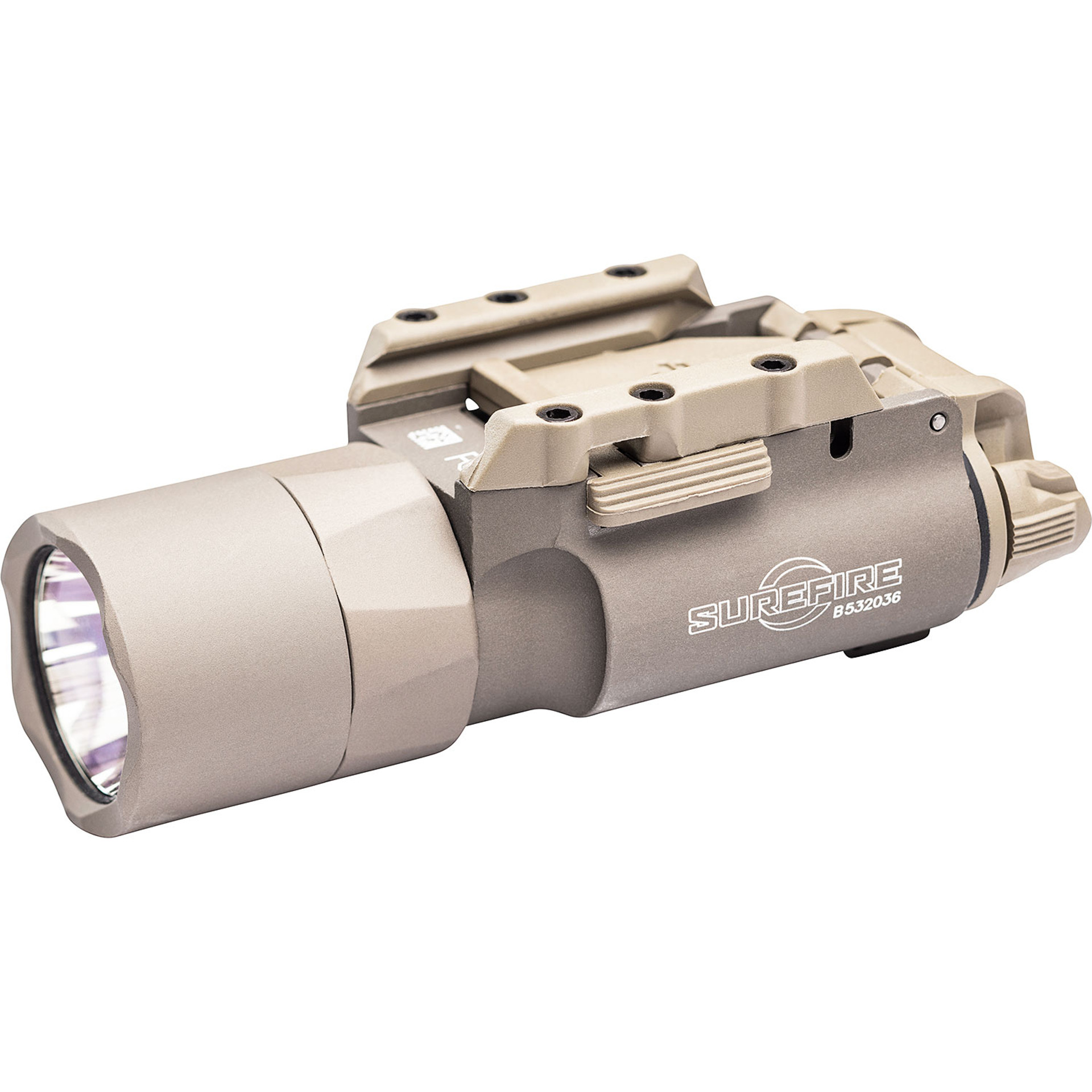 SureFire X300T-B-TN Turbo Handgun Light, 66,000 Candela, Tan