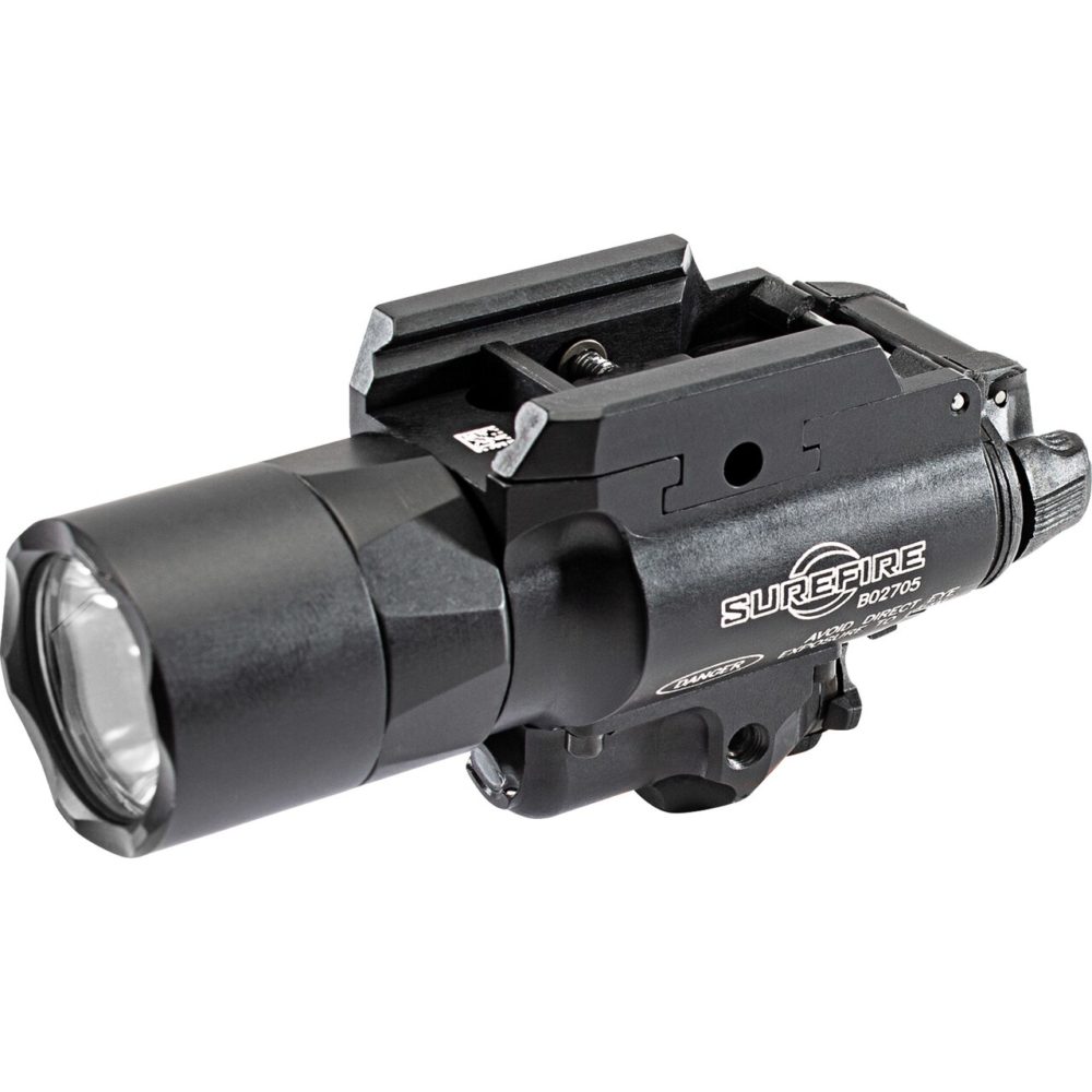 SureFire X400UAGN Ultra Black Anodized 1000 Lumens White LED/Green Laser